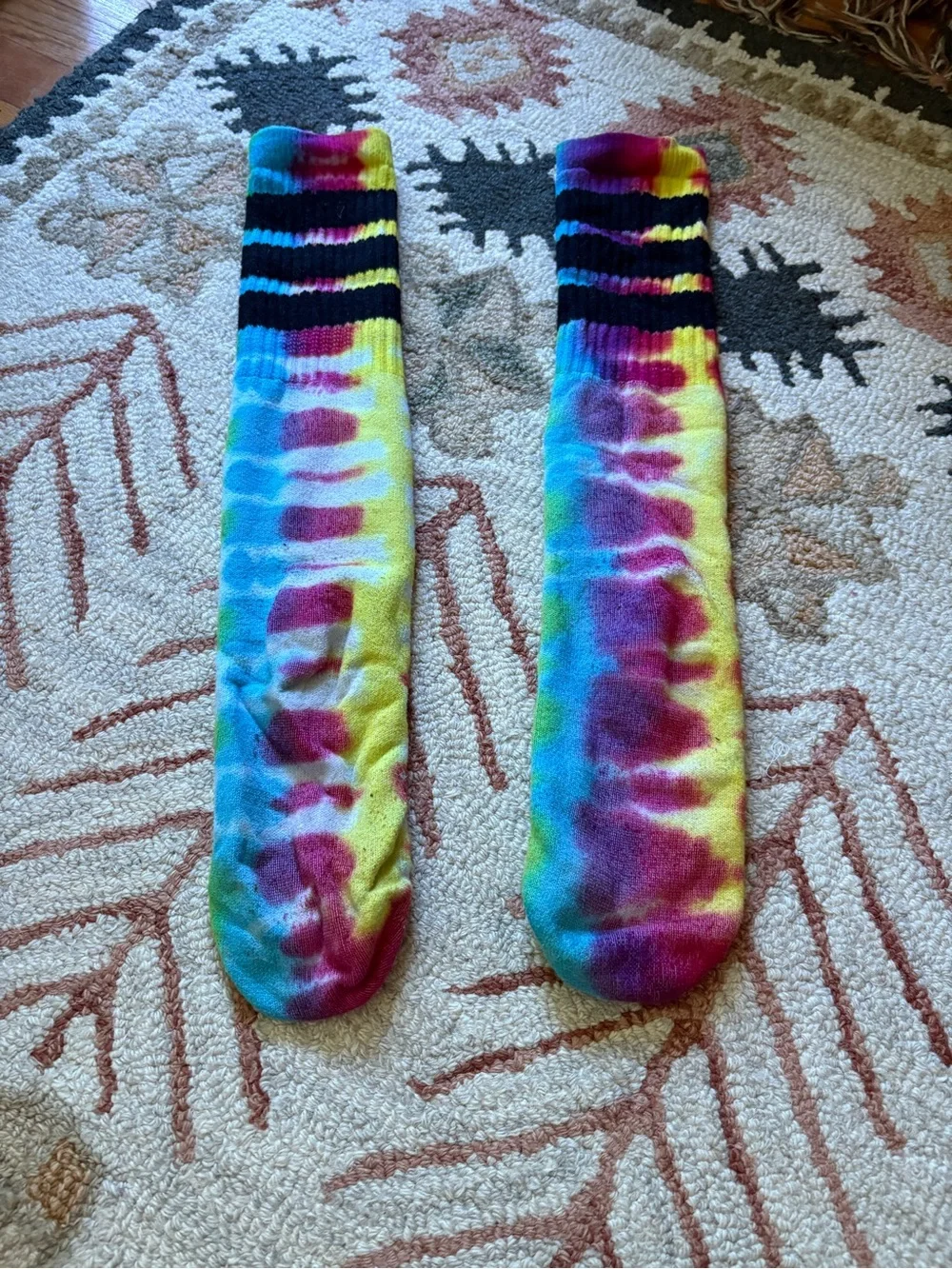 SkaterSocks tie dye one size